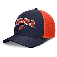 Casquette Nike Auburn Tigers 2025 Sideline Campus Pro Local Snapback pour homme, bleu marine/orange