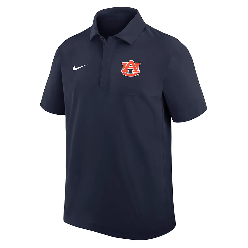 Men's Nike Navy Auburn Tigers 2025 Coaches Sideline Polo