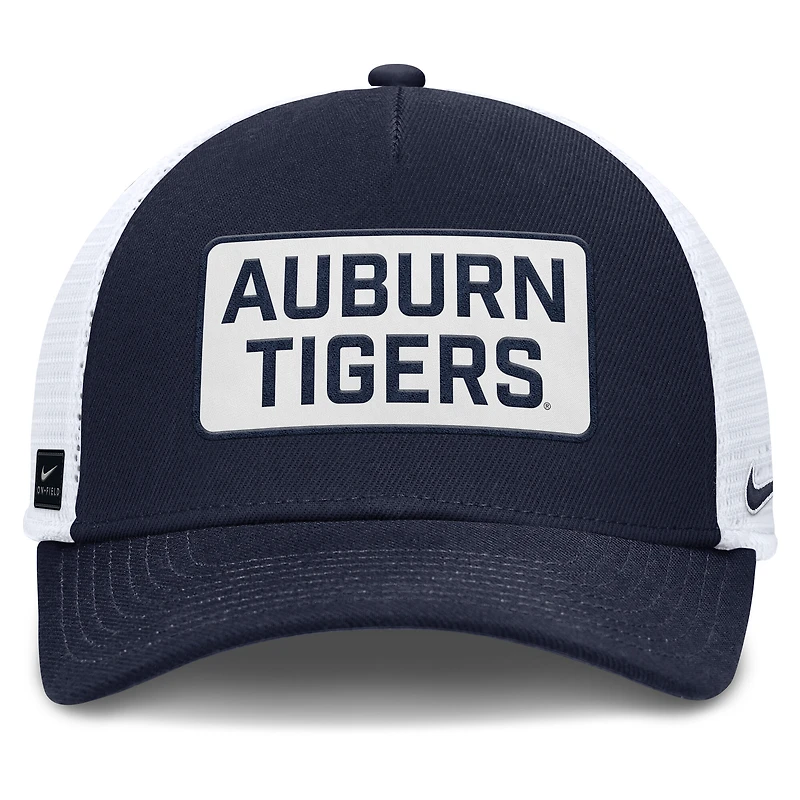 Men's Nike  Navy Auburn Tigers 2025 On-Field Club Adjustable Trucker Hat