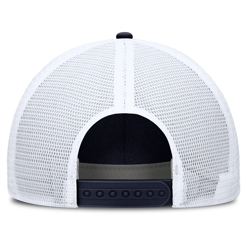 Casquette ajustable Nike Navy Auburn Tigers 2025 On-Field Rise Engineered Dri-FIT Trucker pour homme