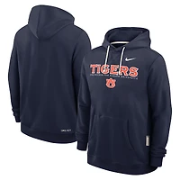 Sweat à capuche Nike Dri-FIT bleu marine Auburn Tigers 2025 Sideline Standard Issue pour homme