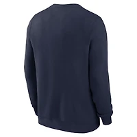 Men's Nike Navy Auburn Tigers Arch Pullover Sweatshirt