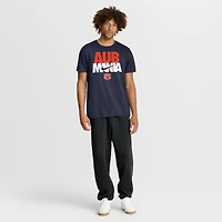 T-shirt Nike bleu marine Auburn Tigers Campus Local Madness pour homme