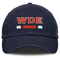 Men's Nike Navy Auburn Tigers Club Campus Adjustable Hat