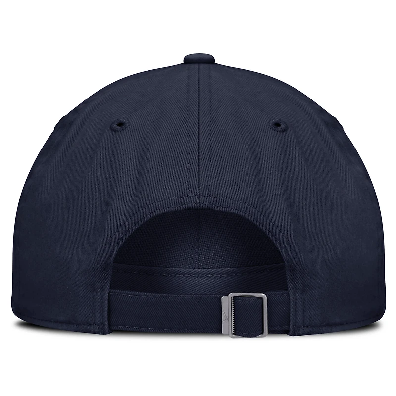 Men's Nike Navy Auburn Tigers Club Campus Adjustable Hat