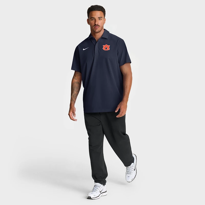 Men's Nike Navy Auburn Tigers Coaches Sideline Dri-FIT Polo