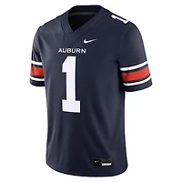 Maillot de football Nike bleu marine pour homme des Auburn Tigers à domicile