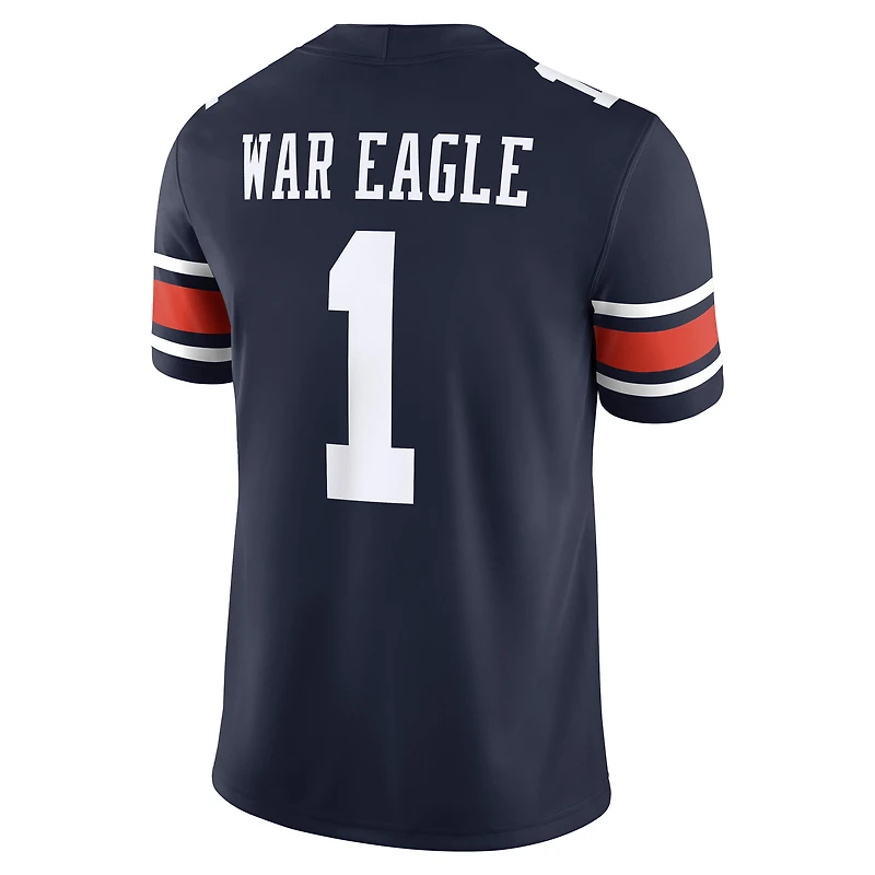 Men's Nike White Auburn Tigers Away Football Game Jersey