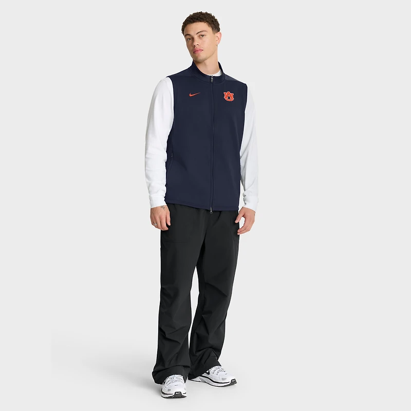 Men's Nike Navy Auburn Tigers Primetime Victory Full-Zip Vest