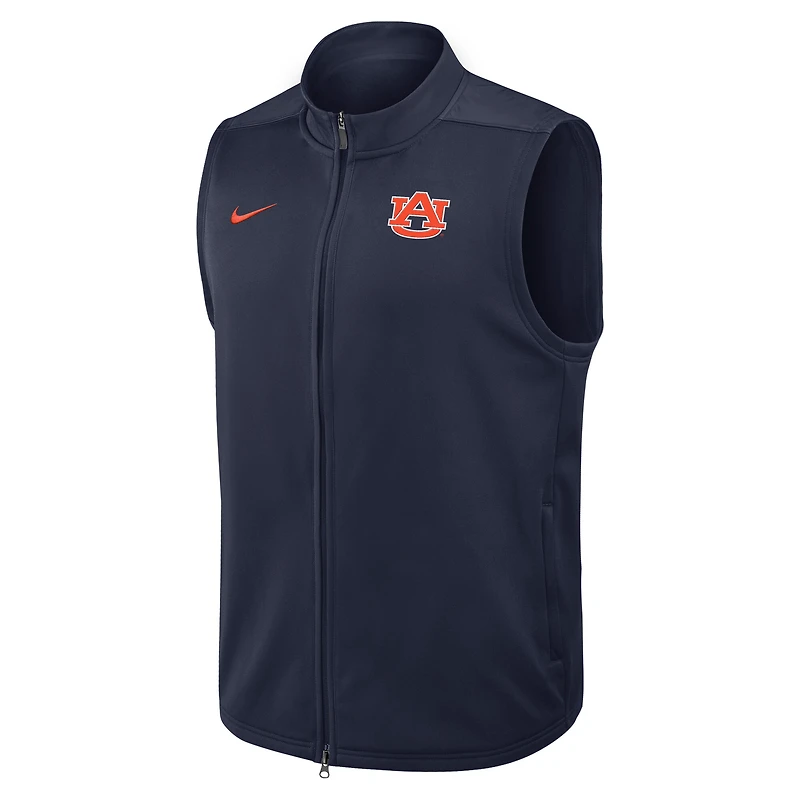 Men's Nike Navy Auburn Tigers Primetime Victory Full-Zip Vest