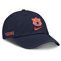 Casquette ajustable Nike Primetime Club bleu marine pour homme des Auburn Tigers