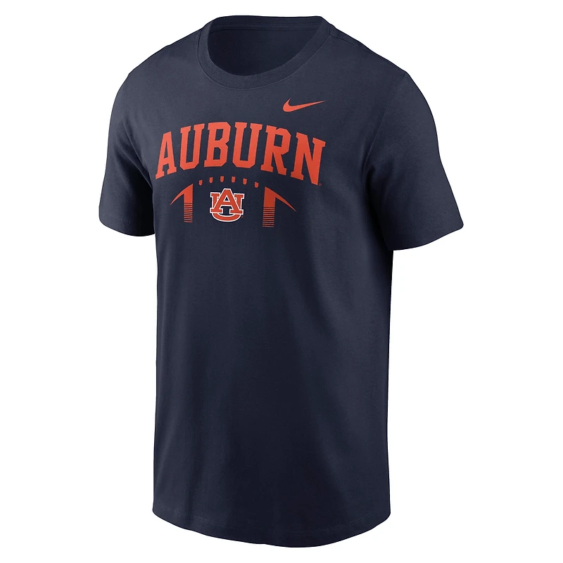 Men's Nike Navy Auburn Tigers Primetime Football Icon T-Shirt