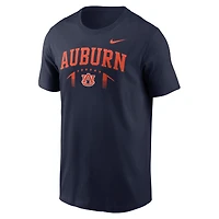 Men's Nike Navy Auburn Tigers Primetime Football Icon T-Shirt