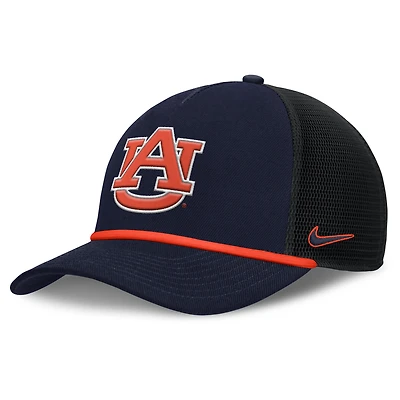 Casquette ajustable Nike Navy Auburn Tigers Rise Primetime Trucker pour homme