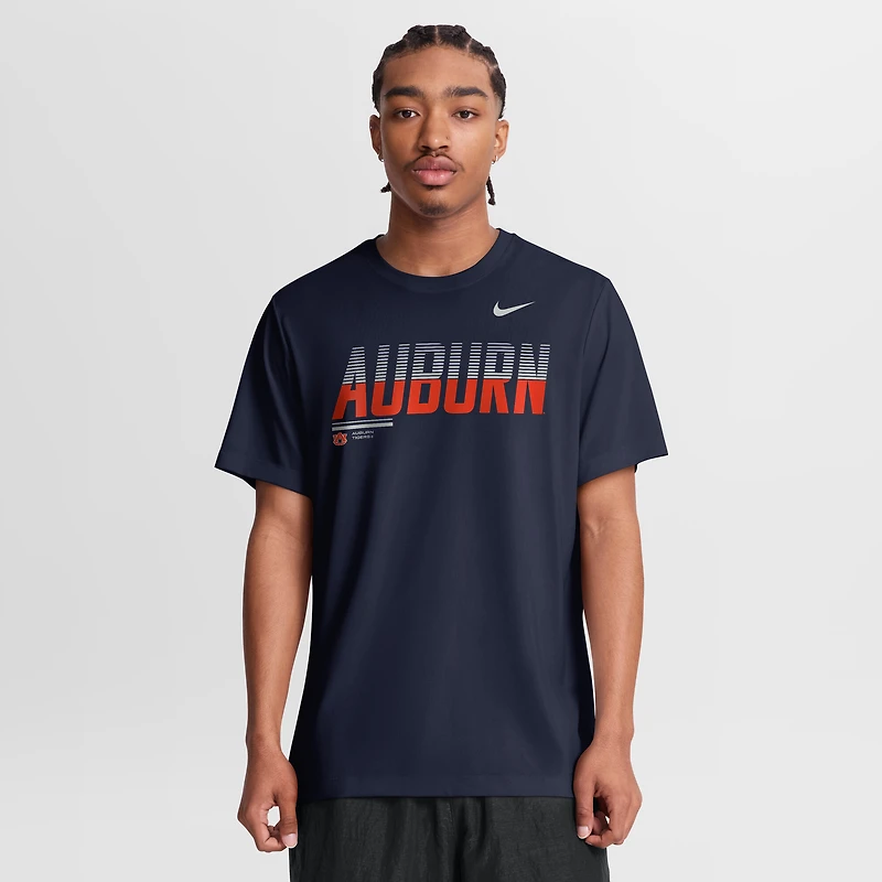 Men's Nike Navy Auburn Tigers Sideline Legend Dri-FIT T-Shirt