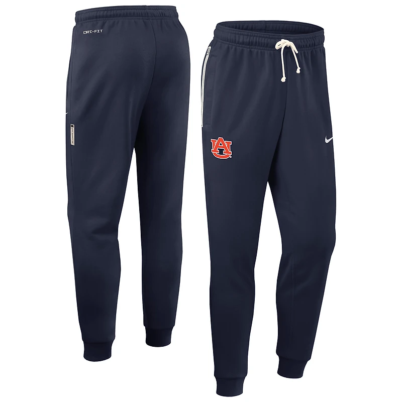 Men's Nike Navy Auburn Tigers Sideline Standard Issue Dri-FIT Taper Pants