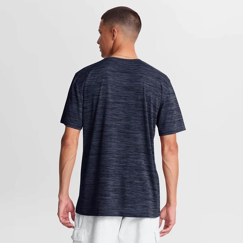 T-shirt Nike Dri-FIT bleu marine Auburn Tigers Sideline Velocity pour homme
