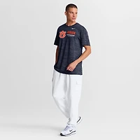 T-shirt Nike Dri-FIT bleu marine Auburn Tigers Sideline Velocity pour homme
