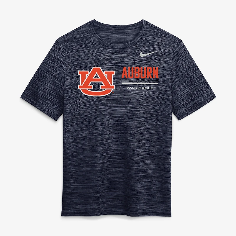 Men's Nike Navy Auburn Tigers Sideline Velocity Dri-FIT T-Shirt