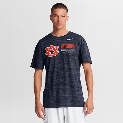 Men's Nike Navy Auburn Tigers Sideline Velocity Dri-FIT T-Shirt
