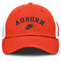Casquette Nike orange/blanche Auburn Tigers 2025 Sideline Campus Pro Local Snapback pour homme