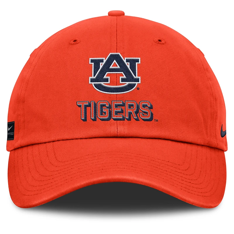 Casquette Nike Orange Auburn Tigers 2025 Gameday On-Field Club pour homme
