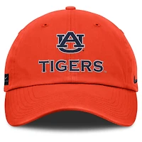 Casquette ajustable Nike Orange Auburn Tigers 2025 Sideline Club pour homme