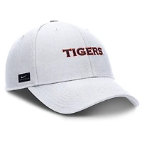 Casquette ajustable Nike blanche Auburn Tigers 2025 On-Field Gameday Rise pour homme