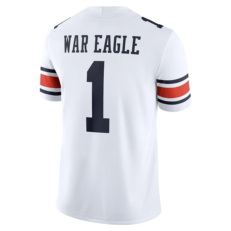 Maillot de football extérieur Nike blanc des Auburn Tigers pour homme