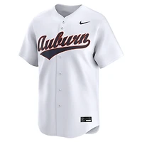 Men's Nike White Auburn Tigers Home Limited Baseball Jersey