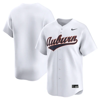 Maillot de baseball Nike blanc Auburn Tigers domicile édition limitée pour homme