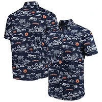 Chemise boutonnée classique pour hommes Reyn Spooner Navy Auburn Tigers