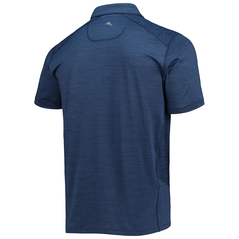 Polo Tommy Bahama Navy Auburn Tigers Delray IslandZone pour homme