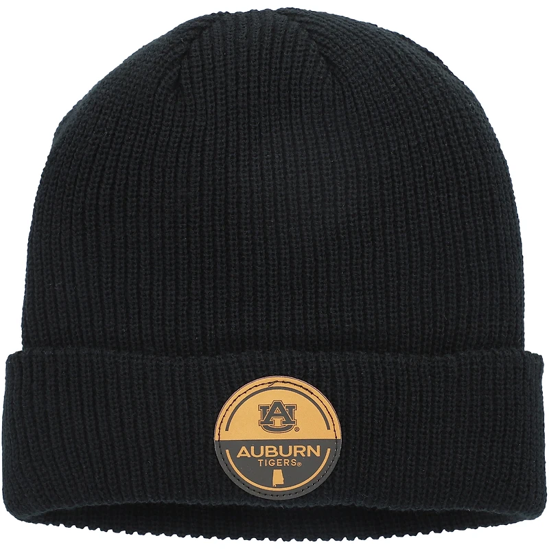 Top of the World Black Auburn Tigers Elijah Bonnet en tricot à revers pour homme