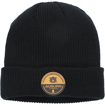 Top of the World Black Auburn Tigers Elijah Bonnet en tricot à revers pour homme