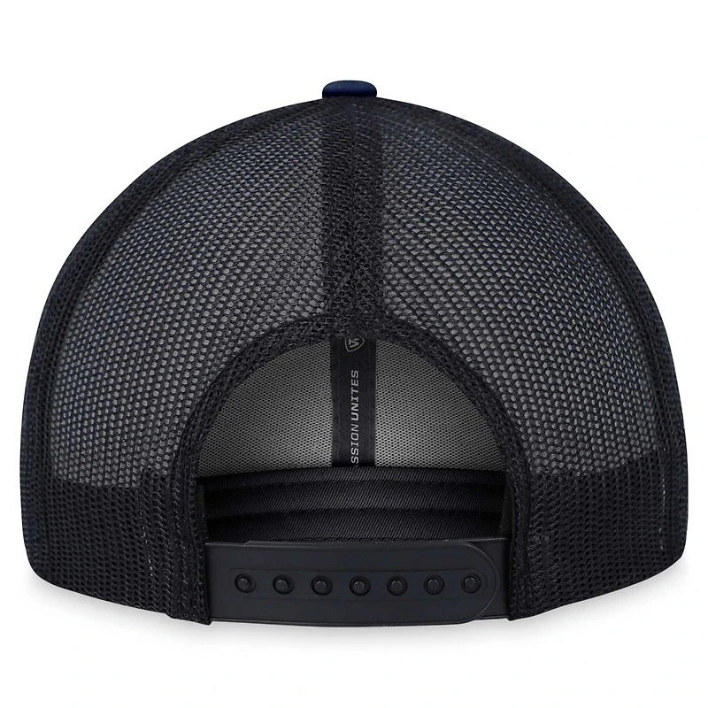 Casquette réglable Top of the World Navy Auburn Tigers Trey Trucker pour homme