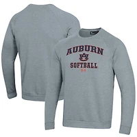 Sweat-shirt molletonné Under Armour All Day Arch pour homme, gris, Auburn Tigers