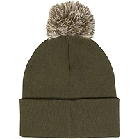Bonnet en tricot à revers vert Auburn Tigers Freedom Collection pour hommes avec pompon