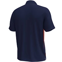Men's Under Armour  Navy Auburn Tigers Title Performance Polo