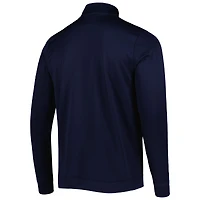 Men's Under Armour Navy Auburn Tigers Universal Mock Neck Half-Zip Jacket