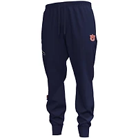 Men's Under Armour Navy Auburn Tigers Unstoppable Fleece Jogger Pants