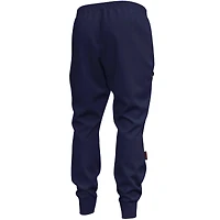 Men's Under Armour Navy Auburn Tigers Unstoppable Fleece Jogger Pants