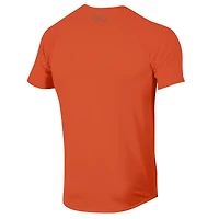 Men's Under Armour Orange Auburn Tigers Baseball Icon Raglan Performance T-Shirt