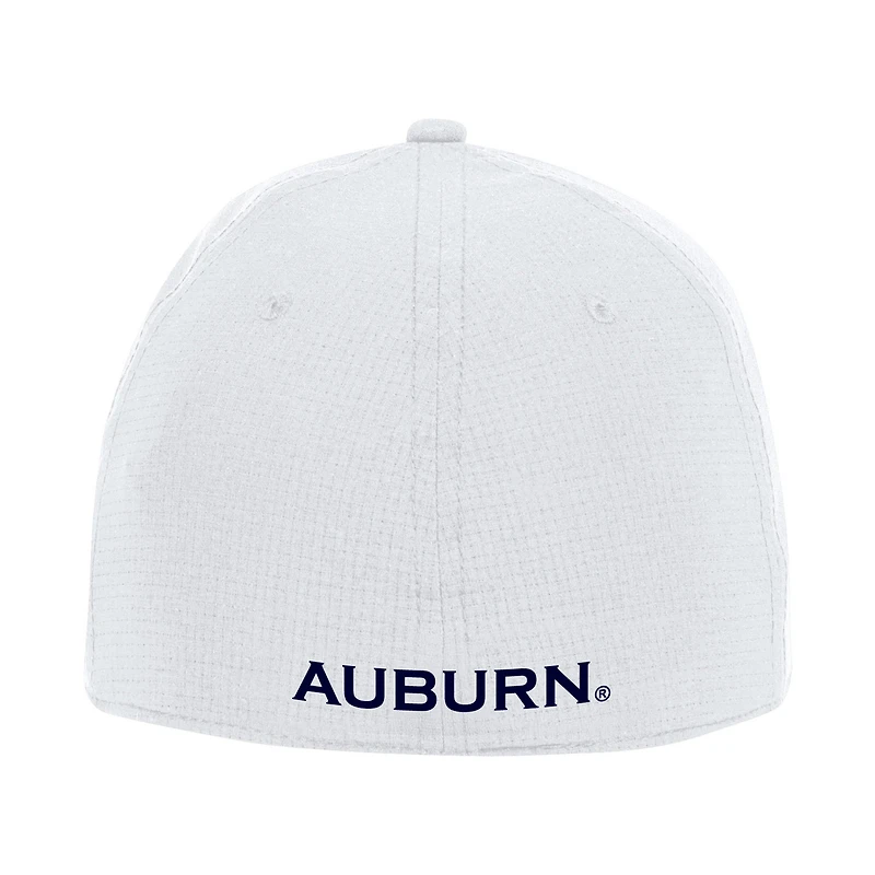 Men's Under Armour  White Auburn Tigers Sideline Performance Flex Hat