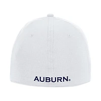 Men's Under Armour  White Auburn Tigers Sideline Performance Flex Hat