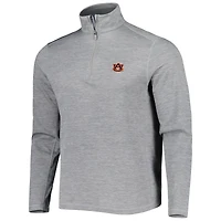 Men's Vineyard Vines Gray Auburn Tigers Sankaty Quarter-Zip Sweatshirt