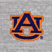 Men's Vineyard Vines Gray Auburn Tigers Sankaty Quarter-Zip Sweatshirt