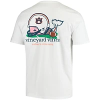 Vineyard Vines - Blanc T-shirt Baleine de football Auburn Tigers pour homme