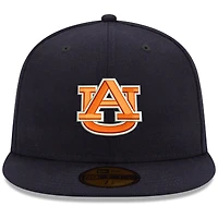 New Era Auburn Tigers Navy Blue 59Fifty Fitted Hat