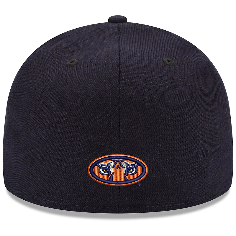 New Era Auburn Tigers Navy Blue 59Fifty Fitted Hat